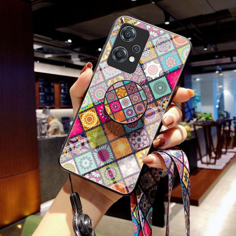 Cover OnePlus Nord CE 2 Lite 5G Supporto Magnetico Patchwork