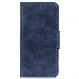 Custodia in pelle OnePlus Nord CE 2 Lite 5G Chiusura Vintage In Crosta Di Pelle
