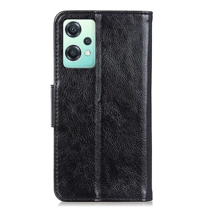 Custodia in pelle OnePlus Nord CE 2 Lite 5G Pelle Crosta Nappa
