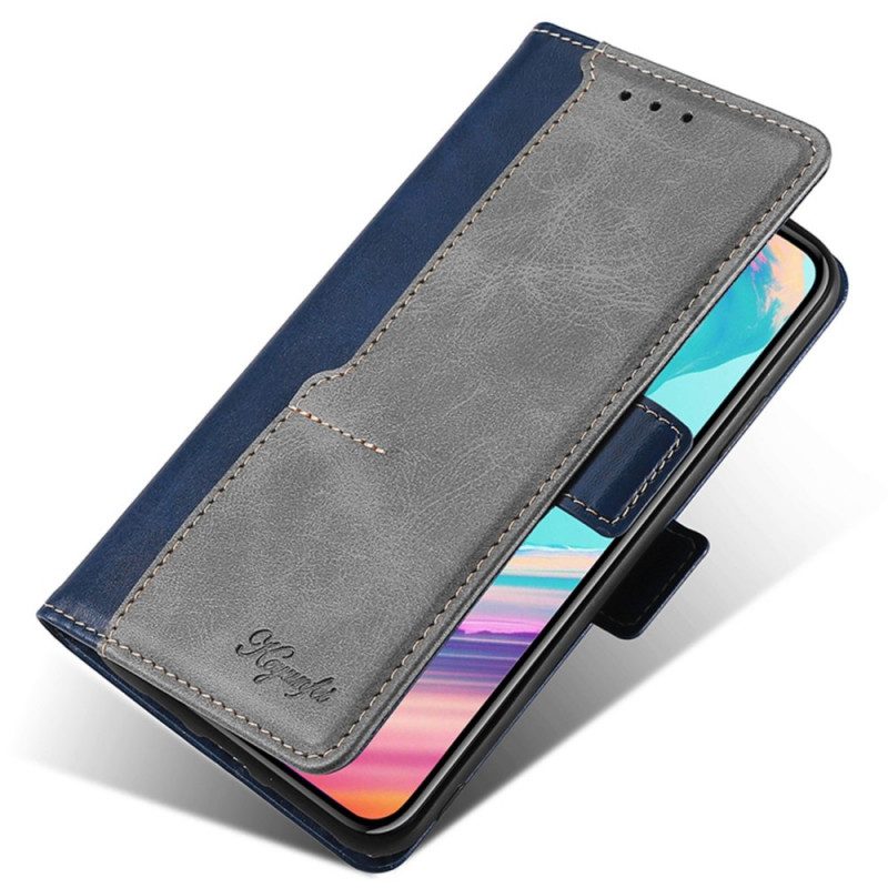 Custodia in pelle OnePlus Nord CE 2 Lite 5G Due Toni