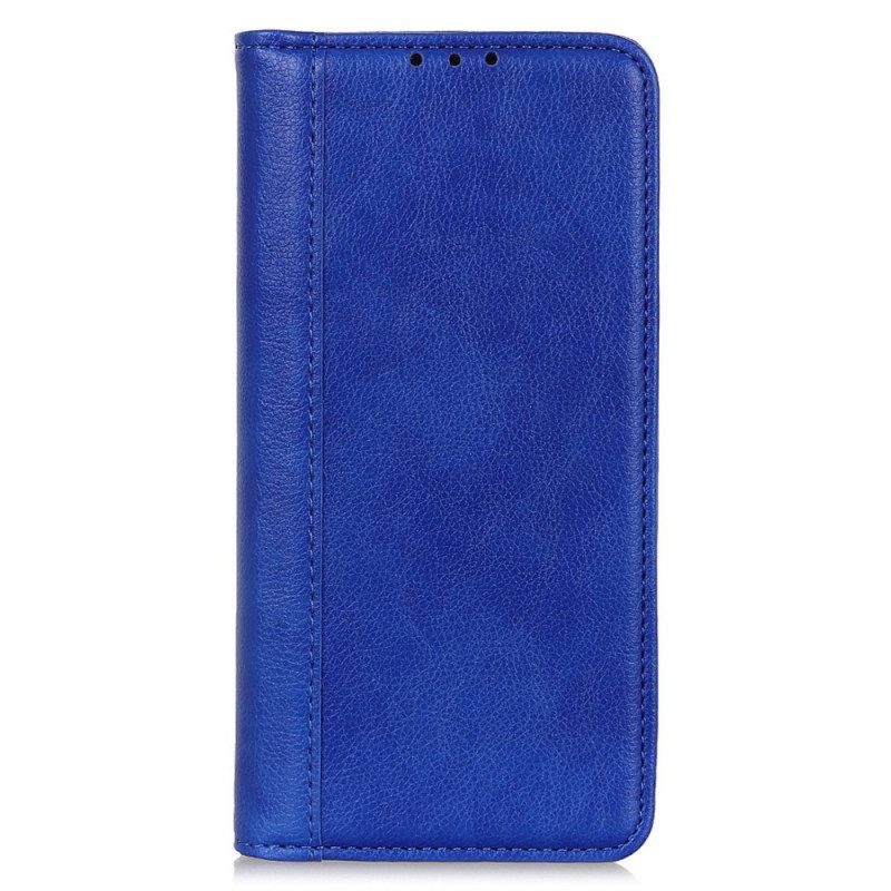 Folio Cover OnePlus Nord CE 2 Lite 5G Custodia in pelle Crosta Di Cuoio Classica