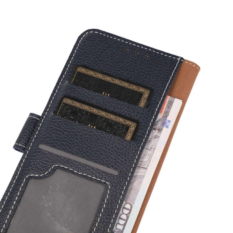 Folio Cover OnePlus Nord CE 2 Lite 5G Effetto Pelle E Cuciture