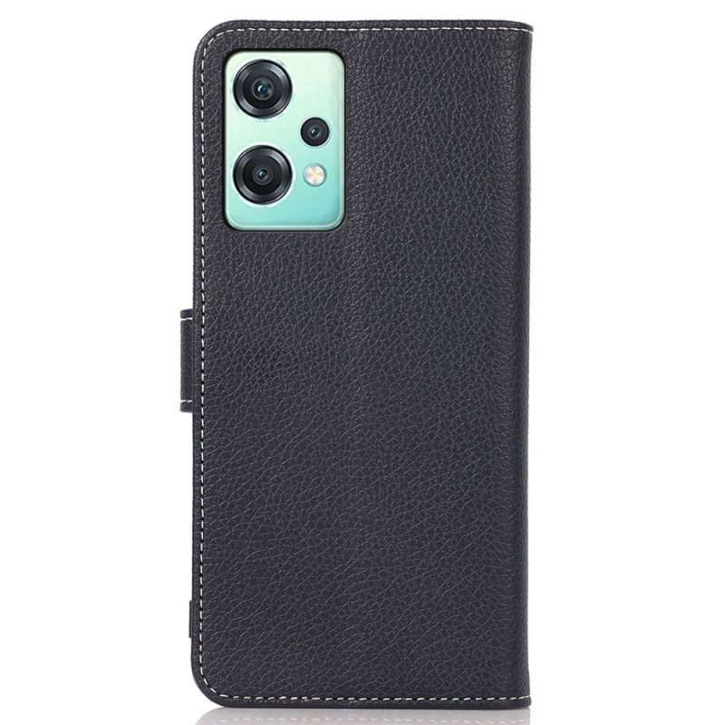 Folio Cover OnePlus Nord CE 2 Lite 5G Effetto Pelle E Cuciture