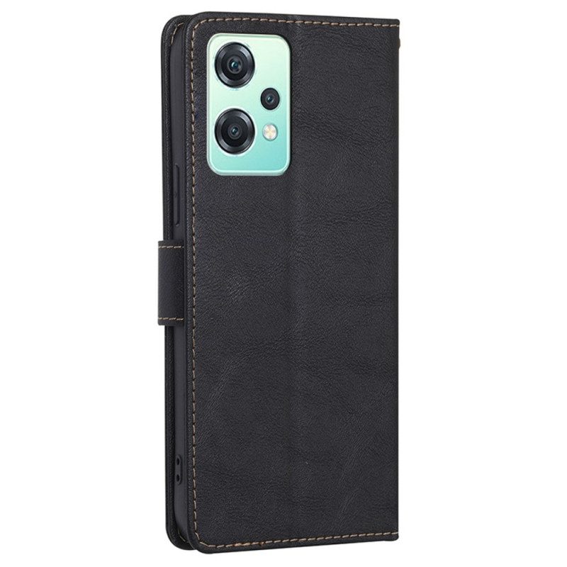 Folio Cover OnePlus Nord CE 2 Lite 5G Stile Pelle Rfid