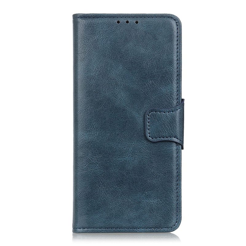 Custodia in pelle Honor 50 Chiusura Reversibile Effetto Pelle