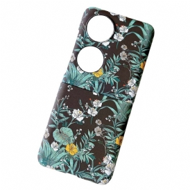 Cover Huawei P50 Pocket Fiori