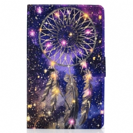Custodia in pelle Samsung Galaxy Tab S6 Lite Acchiappasogni Notturni