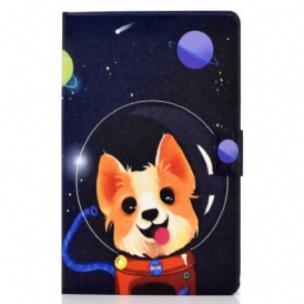Custodia in pelle Samsung Galaxy Tab S6 Lite Cane Spaziale