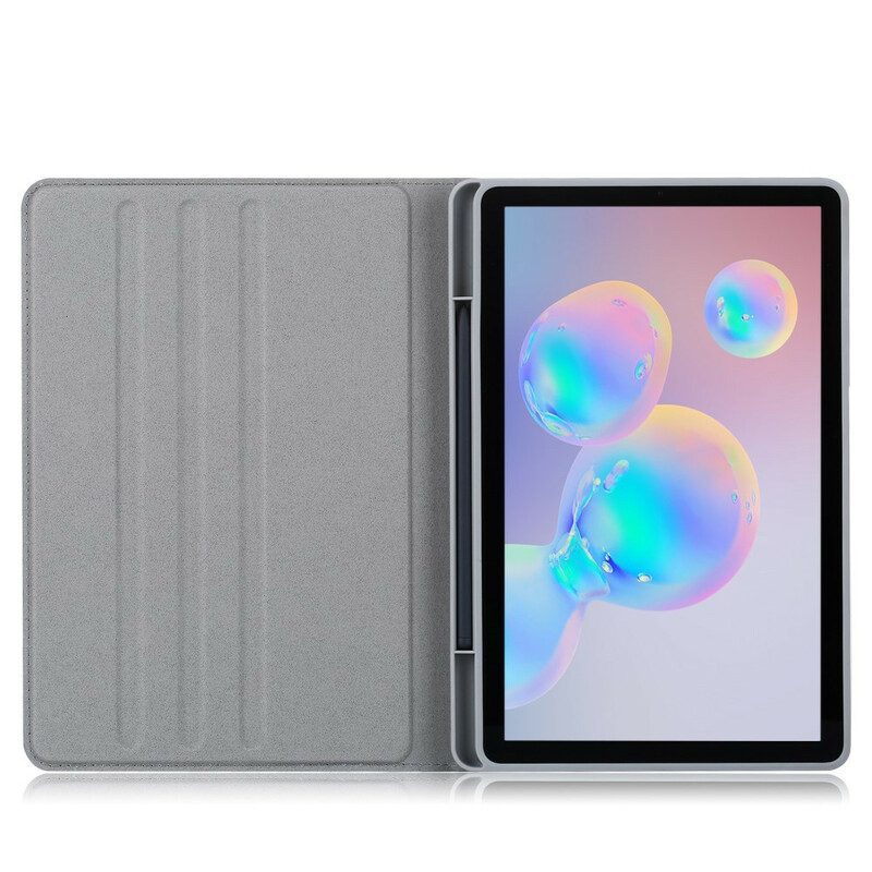 Custodia in pelle Samsung Galaxy Tab S6 Lite Ecopelle Opaca