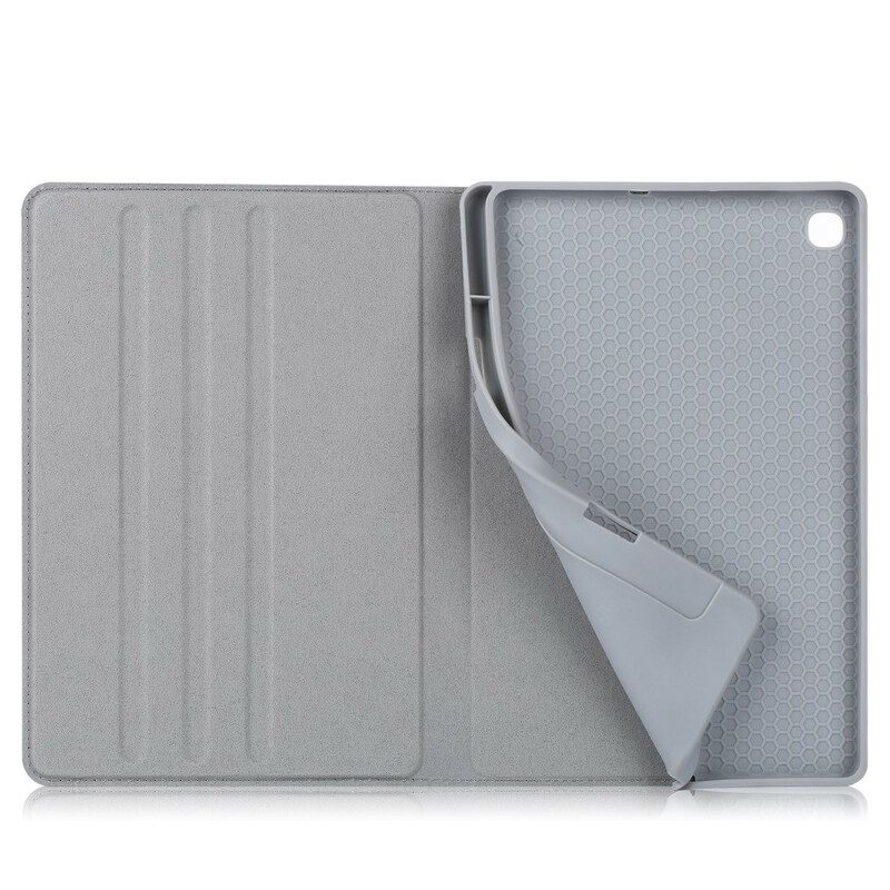 Custodia in pelle Samsung Galaxy Tab S6 Lite Ecopelle Opaca