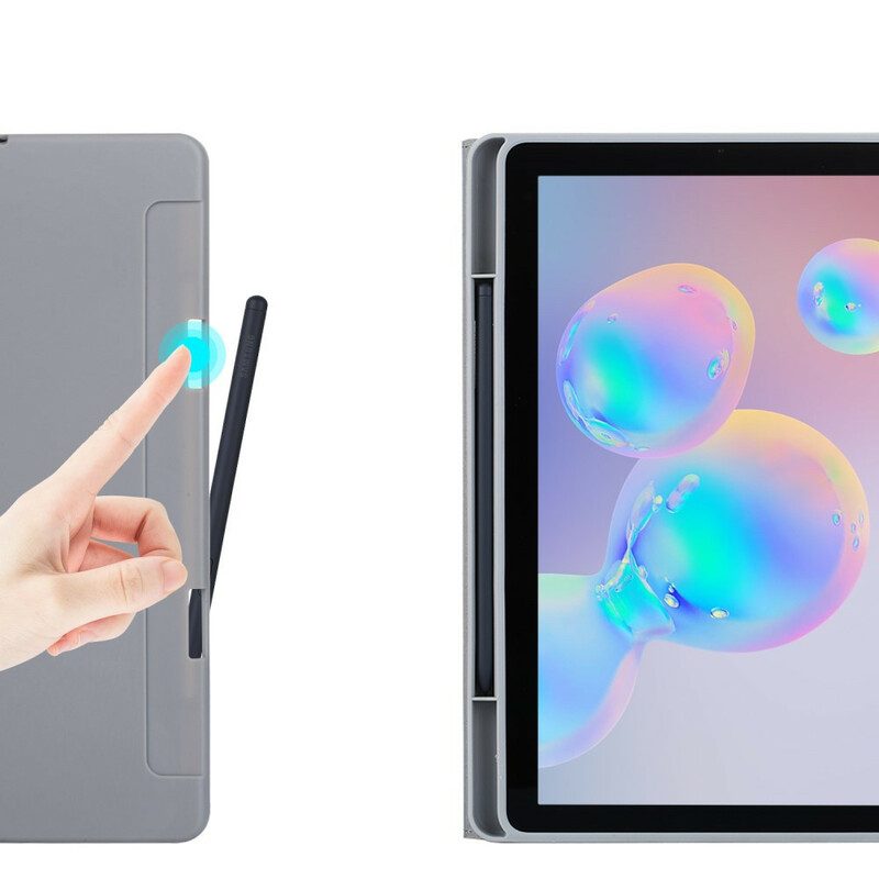 Custodia in pelle Samsung Galaxy Tab S6 Lite Ecopelle Opaca