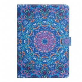 Custodia in pelle Samsung Galaxy Tab S6 Lite Serie Mandala