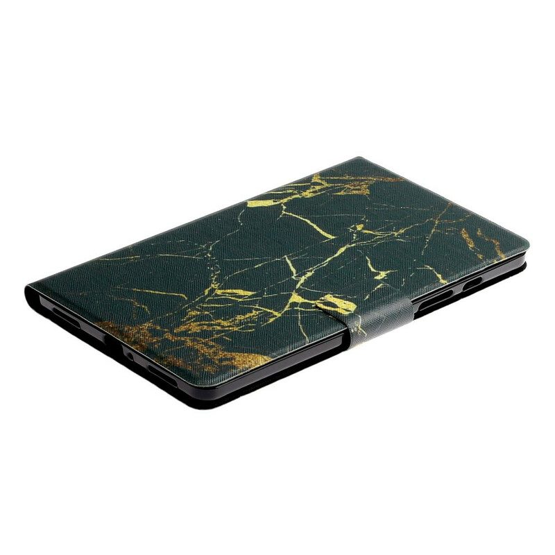 Custodia in pelle Samsung Galaxy Tab S6 Lite Stile Marmo
