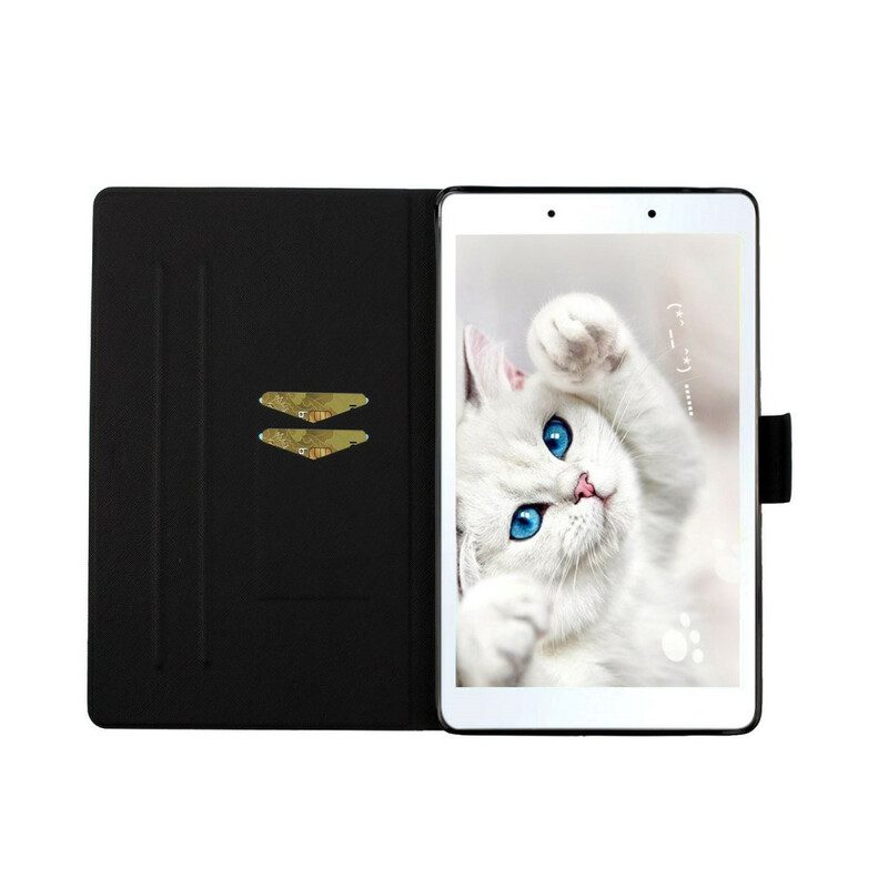 Custodia in pelle Samsung Galaxy Tab S6 Lite Stile Marmo