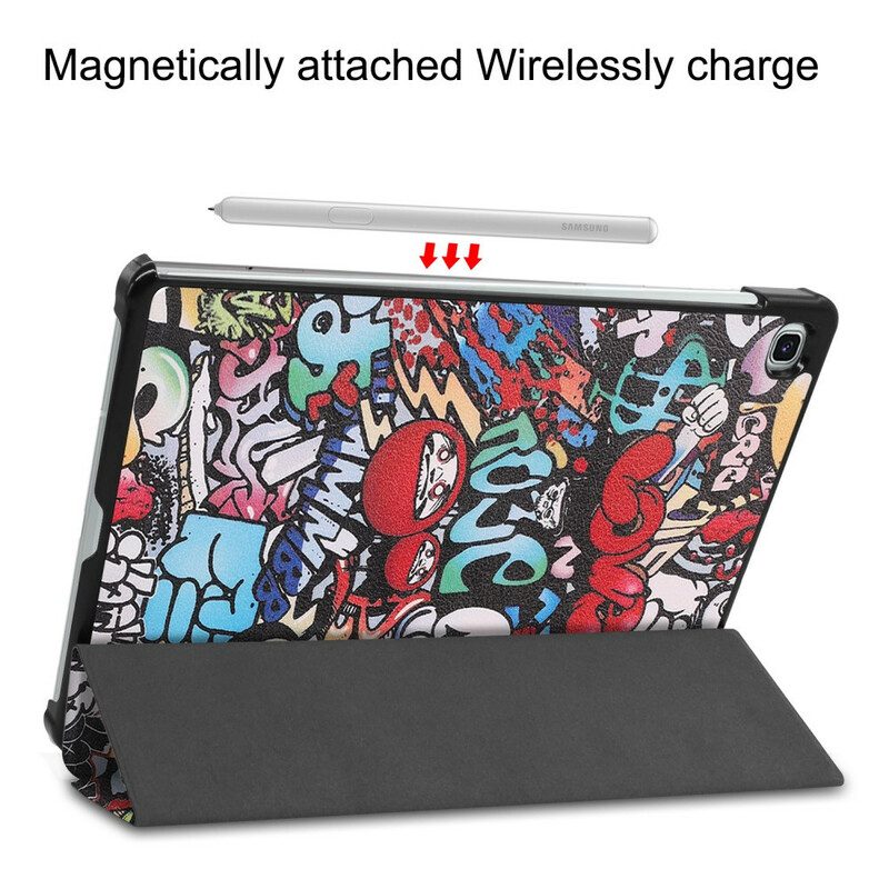 Custodia Samsung Galaxy Tab S6 Lite Graffiti Divertenti