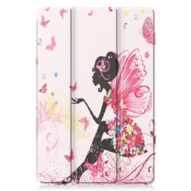 Custodia Samsung Galaxy Tab S6 Lite Portamatite Fata Floreale