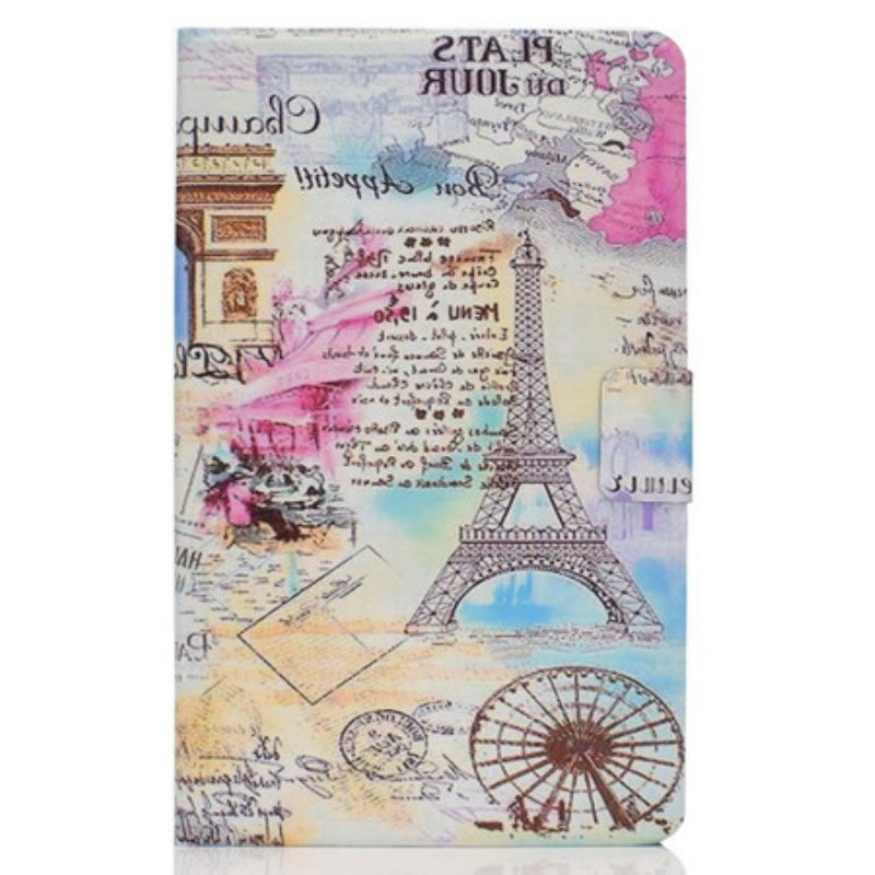 Folio Cover Samsung Galaxy Tab S6 Lite Parigi