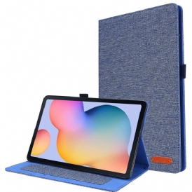 Folio Cover Samsung Galaxy Tab S6 Lite Tessuto