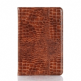 Folio Cover Samsung Galaxy Tab S6 Lite Trama Di Coccodrillo