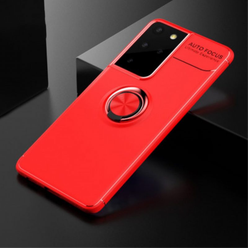 Cover Samsung Galaxy S21 Ultra 5G Anello Rotante