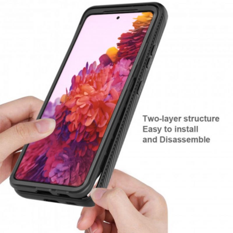 Cover Samsung Galaxy S21 Ultra 5G Bordi Smussati Ibridi