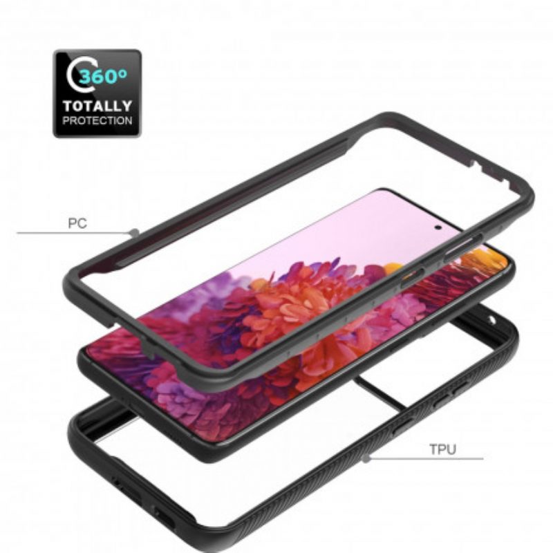 Cover Samsung Galaxy S21 Ultra 5G Bordi Smussati Ibridi