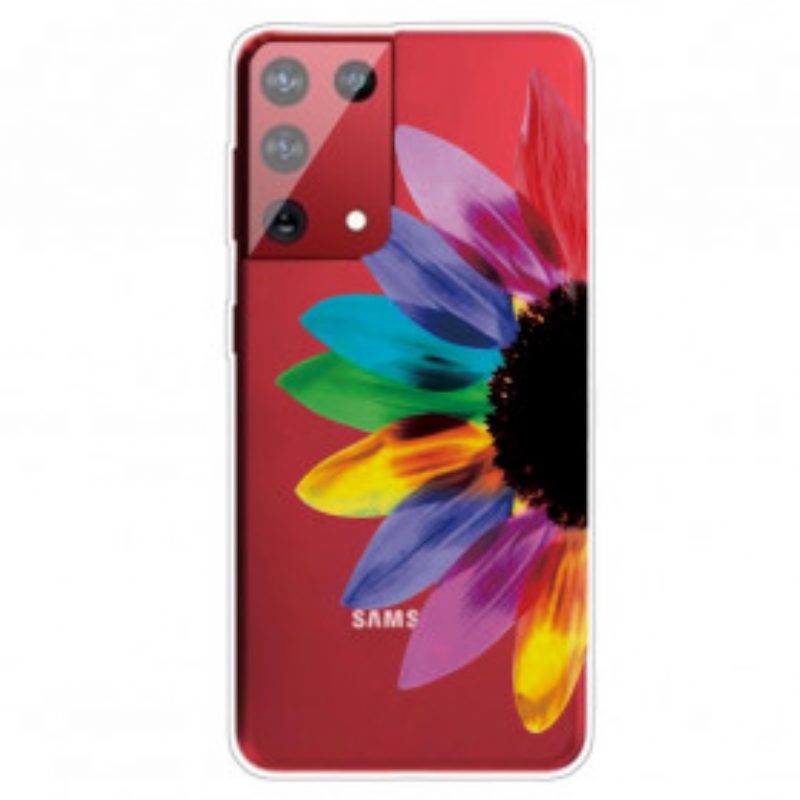 Cover Samsung Galaxy S21 Ultra 5G Fiore Colorato