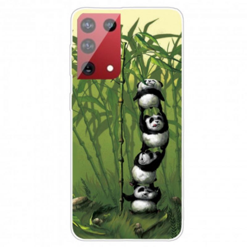 Cover Samsung Galaxy S21 Ultra 5G Mazzo Di Panda