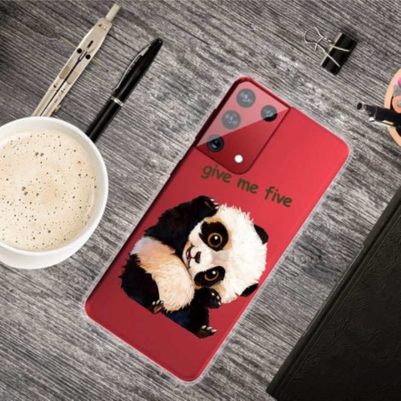 Cover Samsung Galaxy S21 Ultra 5G Panda Dammi Cinque