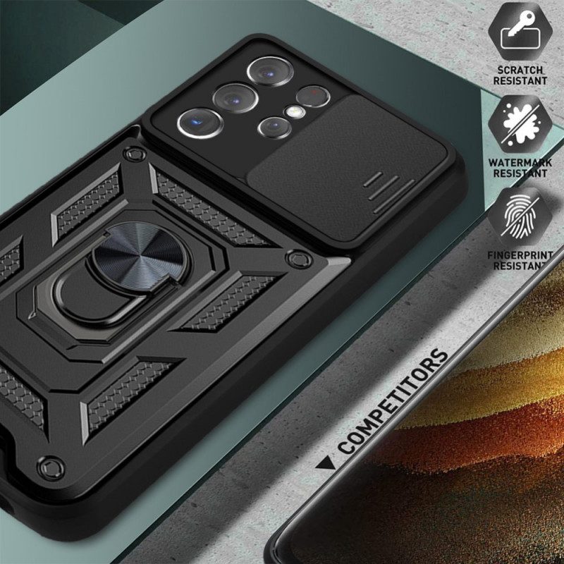 Cover Samsung Galaxy S21 Ultra 5G Portaobiettivo E Protezioni Di Design