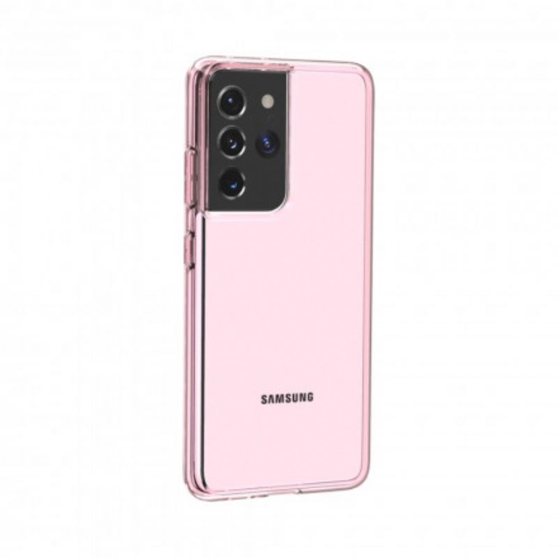 Cover Samsung Galaxy S21 Ultra 5G Trasparente Colorato