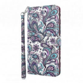 Custodia in pelle Samsung Galaxy S21 Ultra 5G Pizzo Elegante