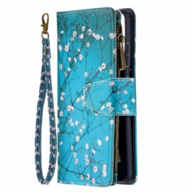 Custodia in pelle Samsung Galaxy S21 Ultra 5G Tasca Per Albero Con Cerniera