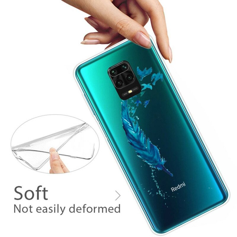 Cover Xiaomi Redmi Note 9S / 9 Pro Bella Piuma Blu