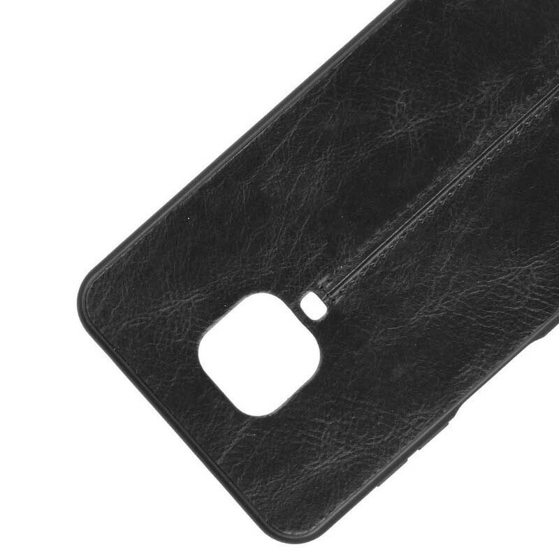 Cover Xiaomi Redmi Note 9S / 9 Pro Effetto Pelle Couture