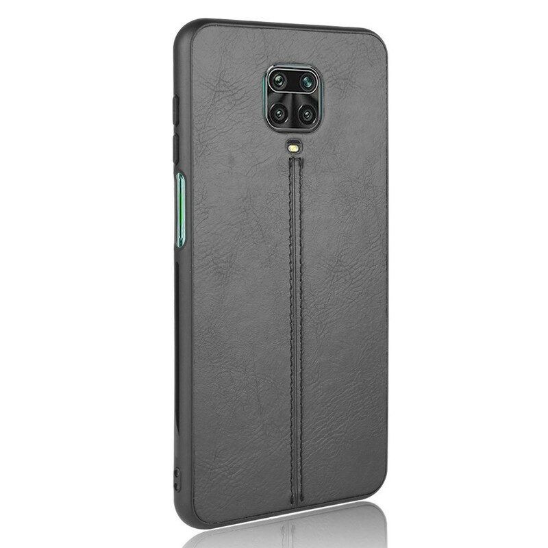 Cover Xiaomi Redmi Note 9S / 9 Pro Effetto Pelle Couture
