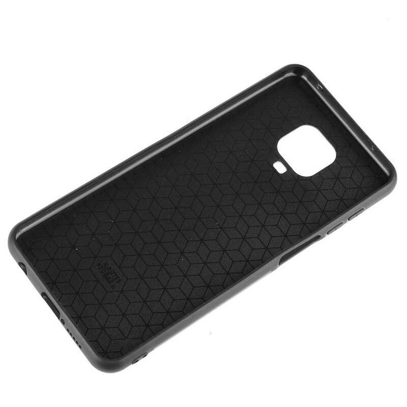 Cover Xiaomi Redmi Note 9S / 9 Pro Effetto Pelle Couture