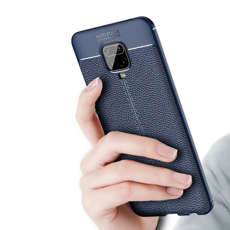 Cover Xiaomi Redmi Note 9S / 9 Pro Effetto Pelle Litchi