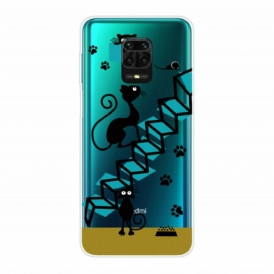 Cover Xiaomi Redmi Note 9S / 9 Pro Gatti Divertenti