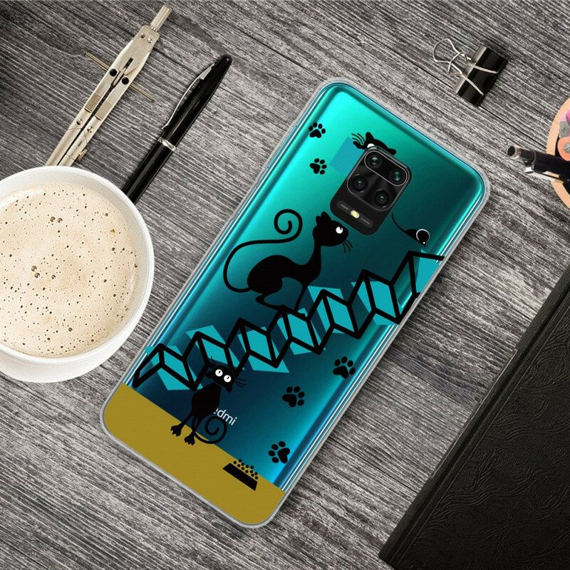 Cover Xiaomi Redmi Note 9S / 9 Pro Gatti Divertenti