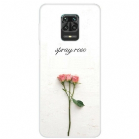 Cover Xiaomi Redmi Note 9S / 9 Pro Spruzza Le Rose