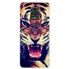 Cover Xiaomi Redmi Note 9S / 9 Pro Tigre Anteriore