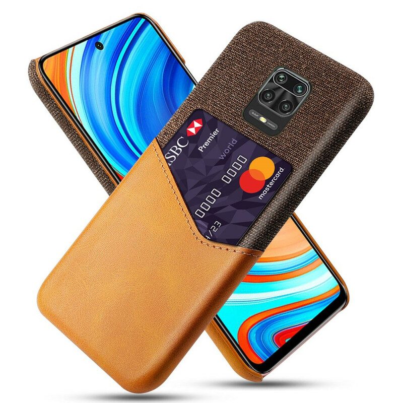 Cover Xiaomi Redmi Note 9S / 9 Pro Titolare Della Carta