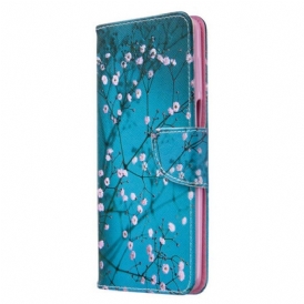 Custodia A Portafoglio Xiaomi Redmi Note 9S / 9 Pro Albero In Fiore