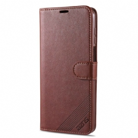 Custodia A Portafoglio Xiaomi Redmi Note 9S / 9 Pro Azns Ecopelle