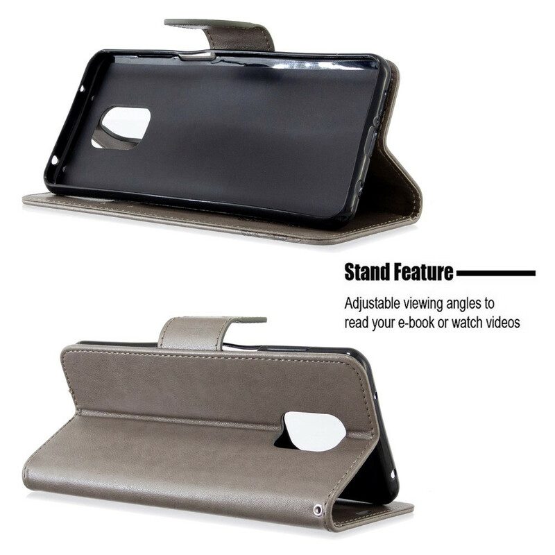 Custodia A Portafoglio Xiaomi Redmi Note 9S / 9 Pro Perizoma Farfalle