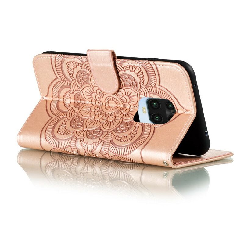 Custodia in pelle Xiaomi Redmi Note 9S / 9 Pro Mandala Completo