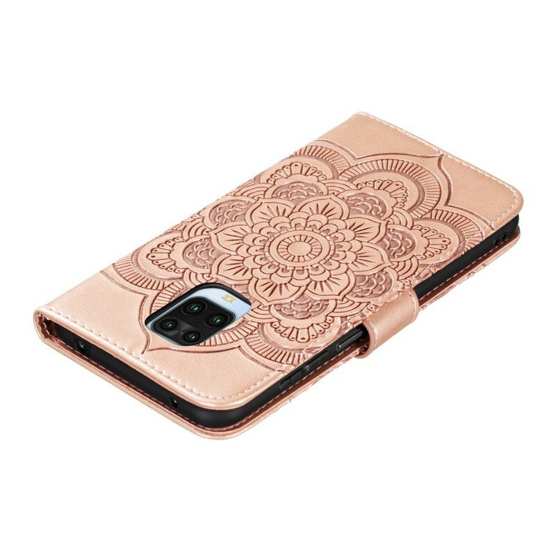 Custodia in pelle Xiaomi Redmi Note 9S / 9 Pro Mandala Completo