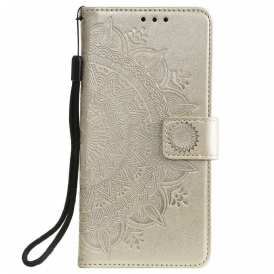 Custodia in pelle Xiaomi Redmi Note 9S / 9 Pro Mandala Del Sole