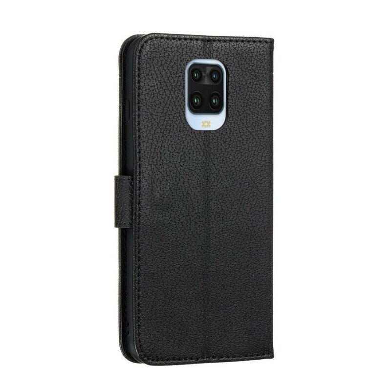 Custodia in pelle Xiaomi Redmi Note 9S / 9 Pro Piuma Vivi Il Tuo Sogno